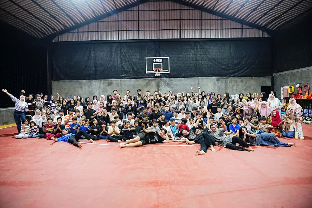 Kebersamaan Anggota Klub Basket Kancil Famili dalam Bukber Perdana