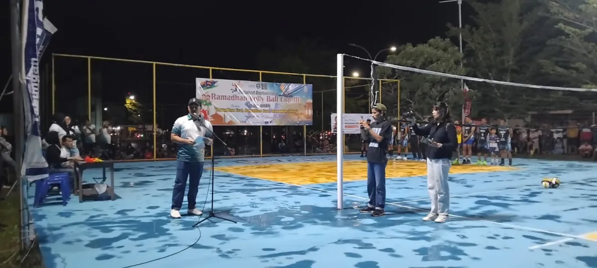 Wakil Bupati Morotai Resmikan Ramadhan Volleyball Cup III 2026
