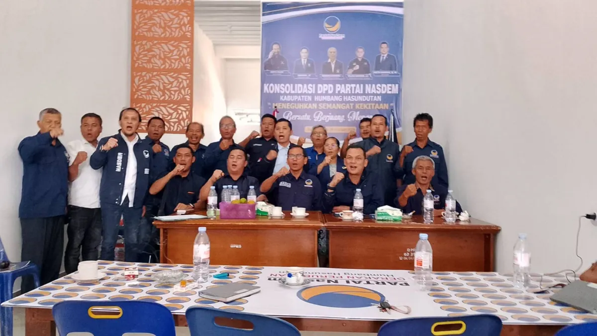 NasDem Humbahas Siapkan Strategi Pemenangan Menuju Pemilu 2029