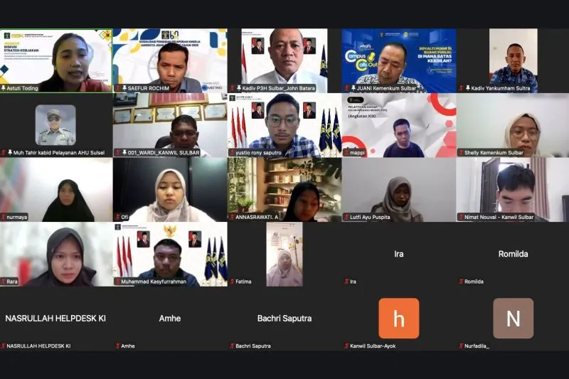 Kemenkum Sulbar Tingkatkan Standar Pelayanan Publik untuk Masyarakat