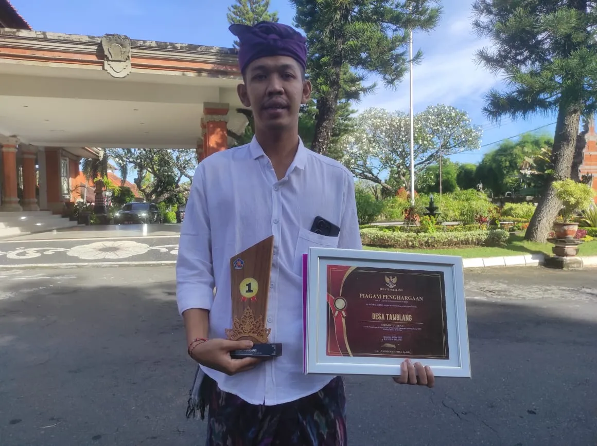 Website Desa Tamblang Raih Juara I dalam Pengelolaan Informasi Digital
