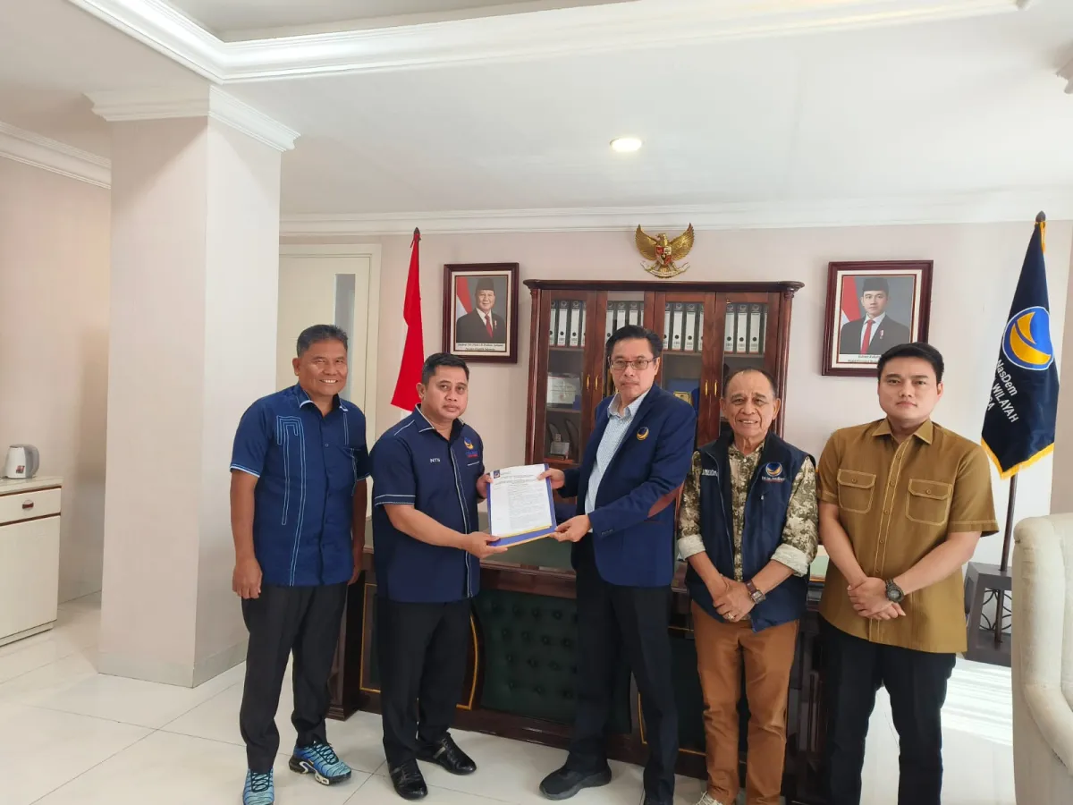 Nusantara Tarigan Resmi Pimpin DPD Nasdem Deliserdang