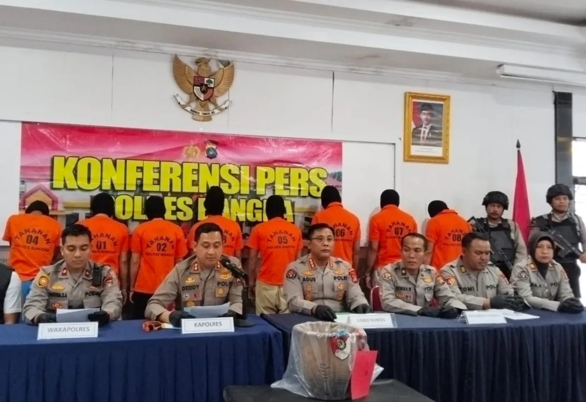 Kronologi Pelarian Delapan Tahanan Polres Bangka