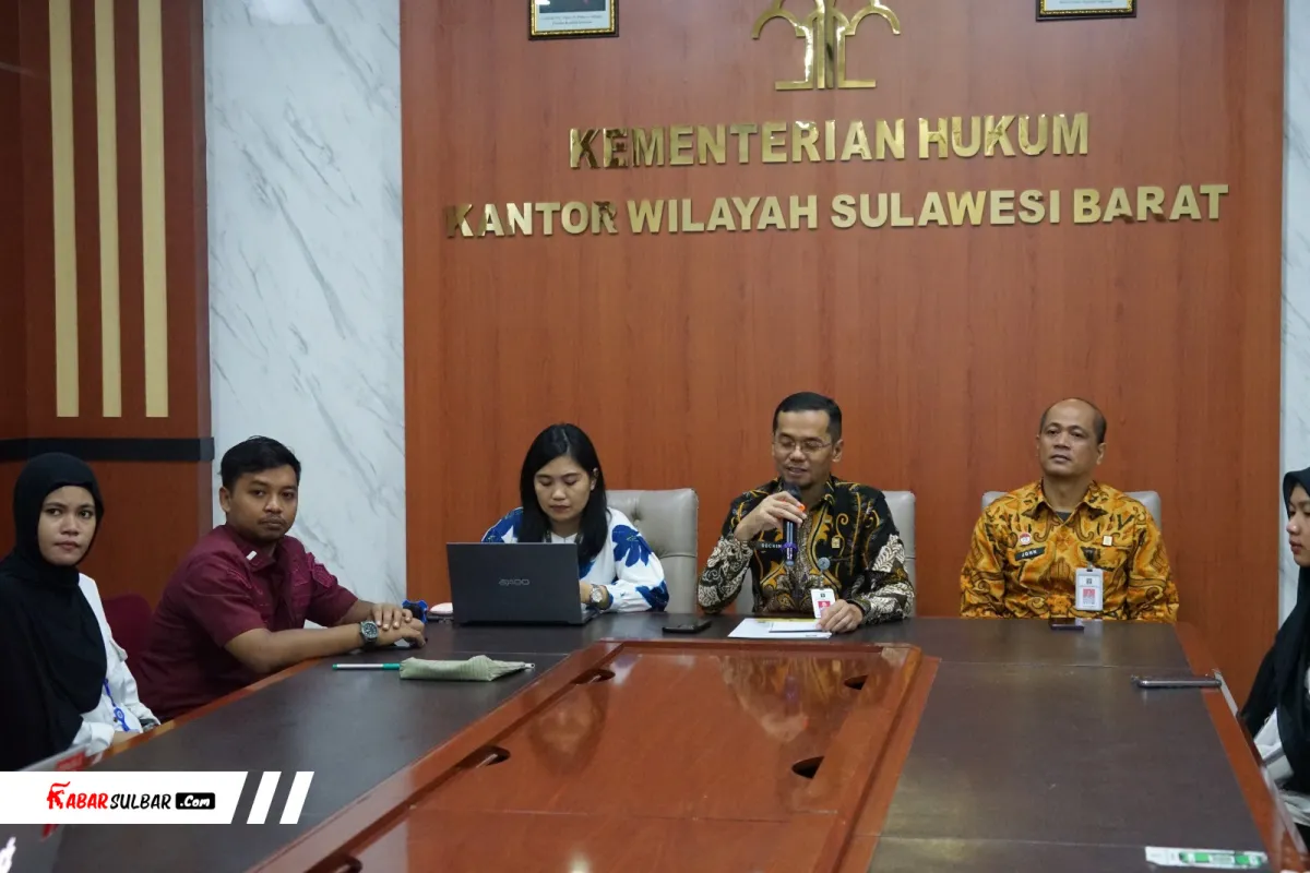 Kanwil Kemenkum Sulbar Gelar Sharing Knowledge untuk Penguatan Analis Hukum