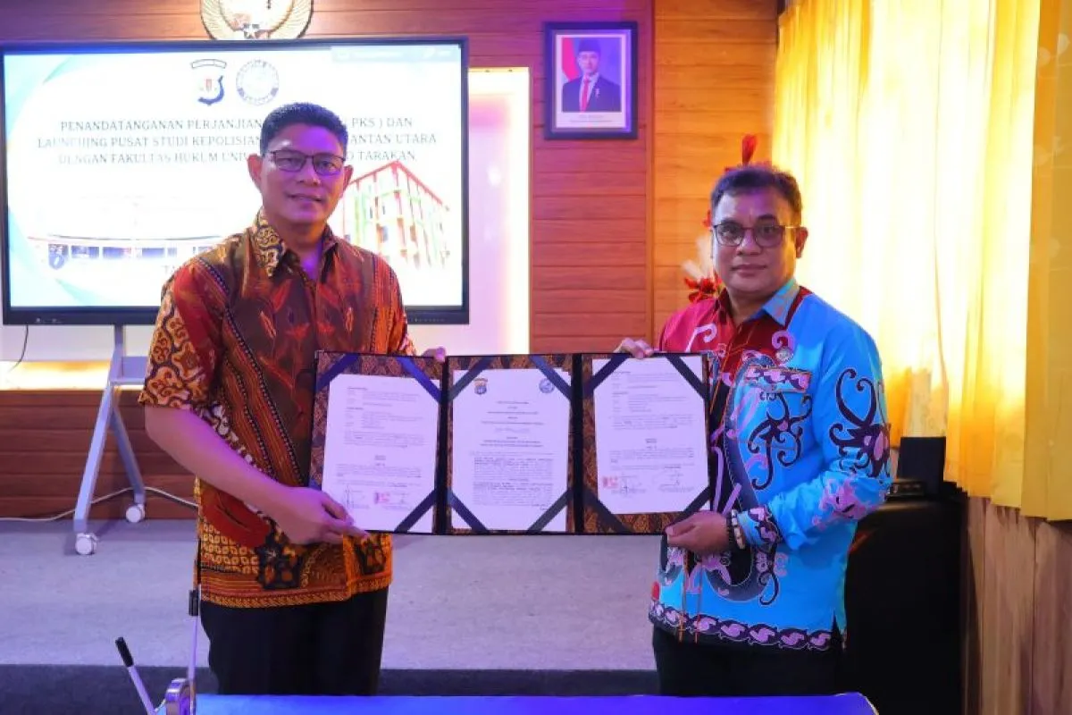 Polda Kaltara dan UBT Resmi Luncurkan Pusat Studi Kepolisian