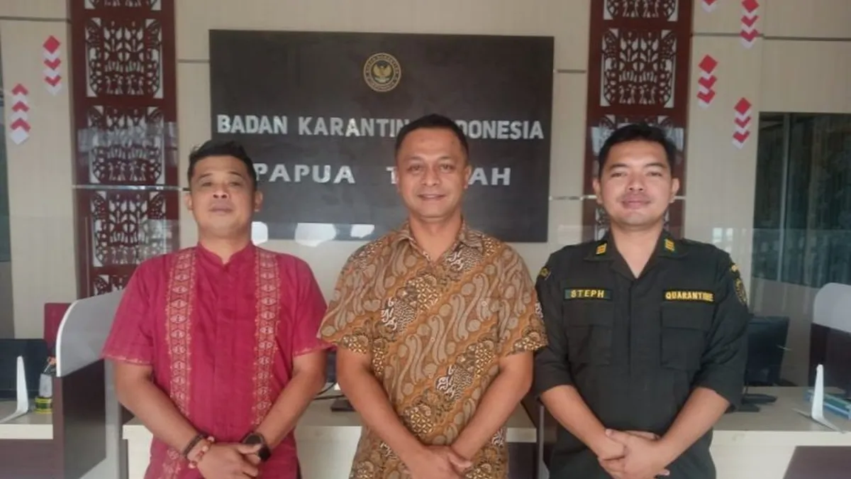 Pengawasan Ketat Karantina di Lima Pintu Masuk Papua Tengah