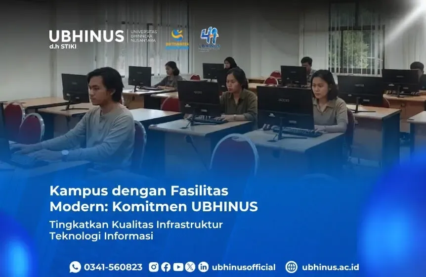 UBHINUS Perkuat Infrastruktur Teknologi untuk Pembelajaran Modern