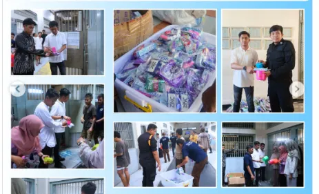 Lapas Cilegon Bagikan Perlengkapan Mandi untuk Warga Binaan