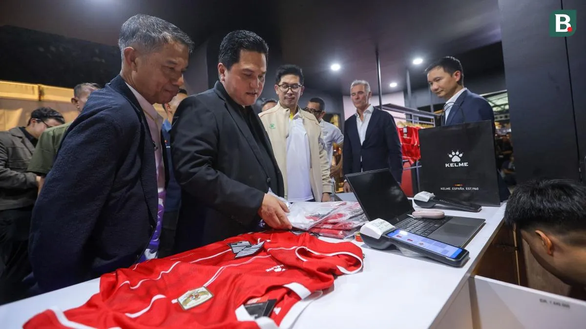 Jersey Baru Timnas Indonesia Hadir dengan Teknologi Inovatif dari Kelme