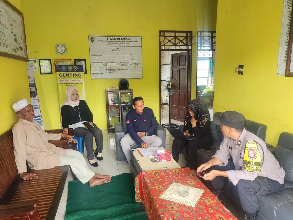 Mediasi Polsek Sabangau Terkait Keluhan Suara Mesin Penyedot Emas