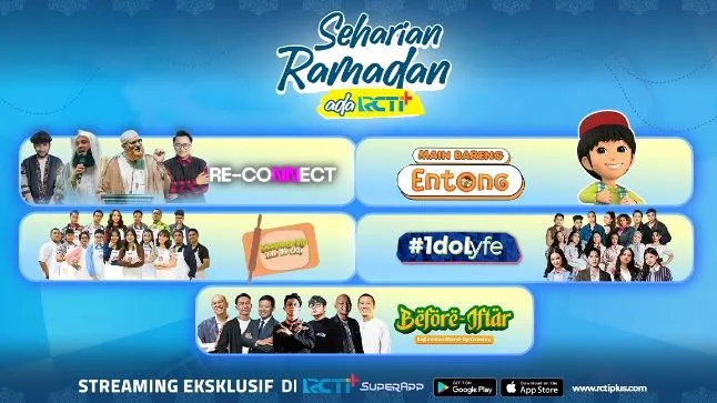 RCTI+ Superapp Temani Keluarga Selama Ramadan dengan Beragam Program Spesial