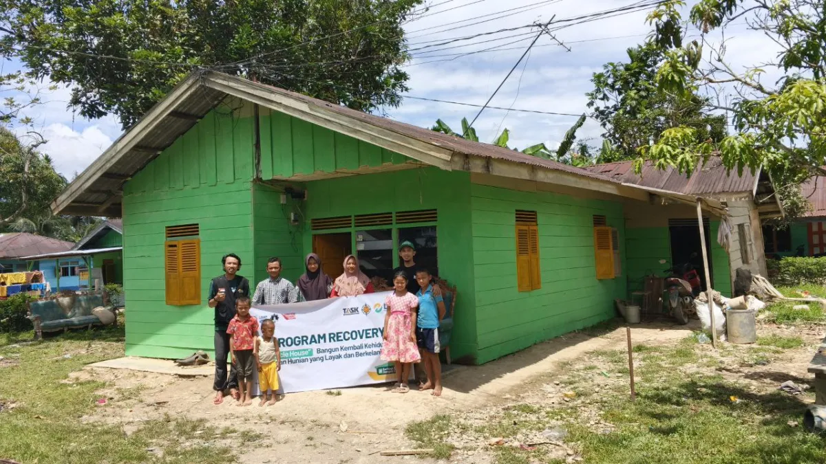 BMH Luncurkan Program Recycle House untuk Pemulihan Warga Aceh Tamiang