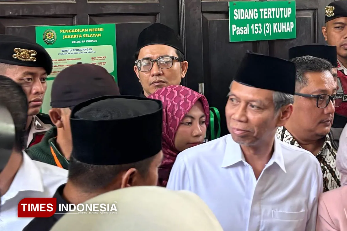 Petinggi PBNU dan GP Ansor Ikuti Sidang Praperadilan Gus Yaqut di Jakarta Selatan