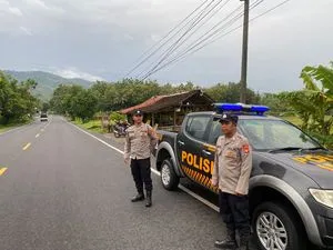Polsek Pamarican Amankan Ngabuburit untuk Jaga Ketertiban Ramadhan