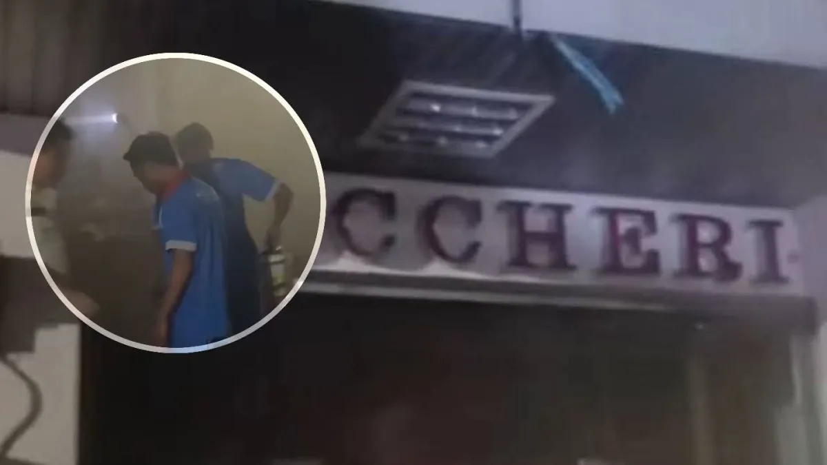 Kebakaran Melanda Toko Buccheri di Pusat Kota Manado