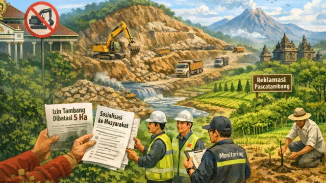 DIY Terapkan Pembatasan Izin Tambang untuk Lindungi Lingkungan dan Budaya