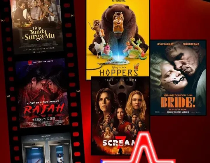 Jadwal Film Hari Ini di Bioskop NSC Rangkasbitung, 4 Maret 2026