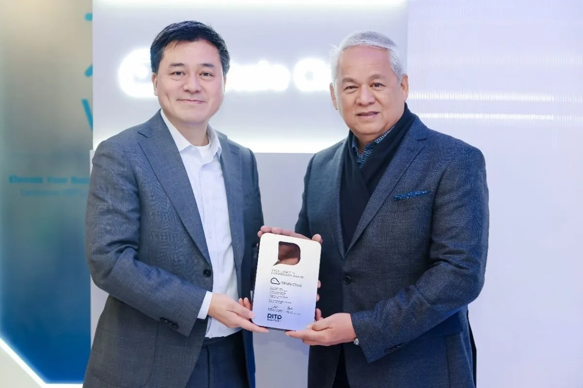Whale Cloud Dapatkan Penghargaan Kemitraan dari DITO di MWC Barcelona