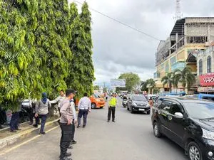 Polres Padangsidimpuan Amankan Pasar Ramadhan untuk Kenyamanan Masyarakat