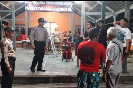 Polres Klungkung Tindak Suara Musik Bising di Kusamba