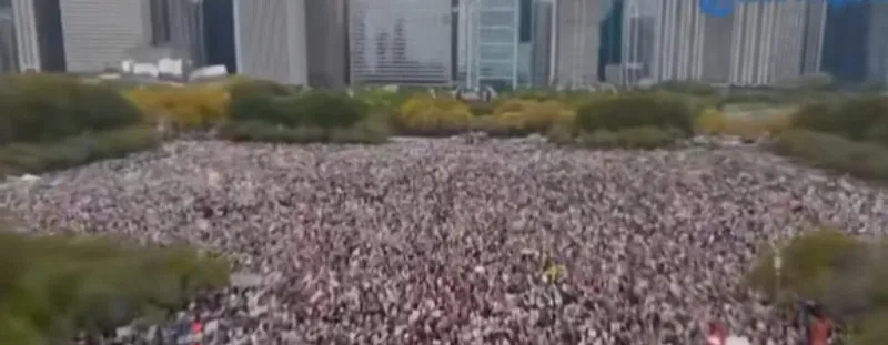 Jutaan Warga Amerika Protes Kebijakan Trump