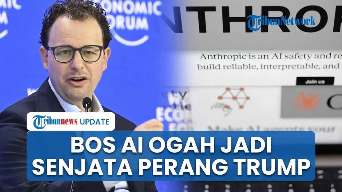 Anthropic Tolak Penggunaan AI untuk Senjata Militer AS, Trump Hentikan Kerja Sama