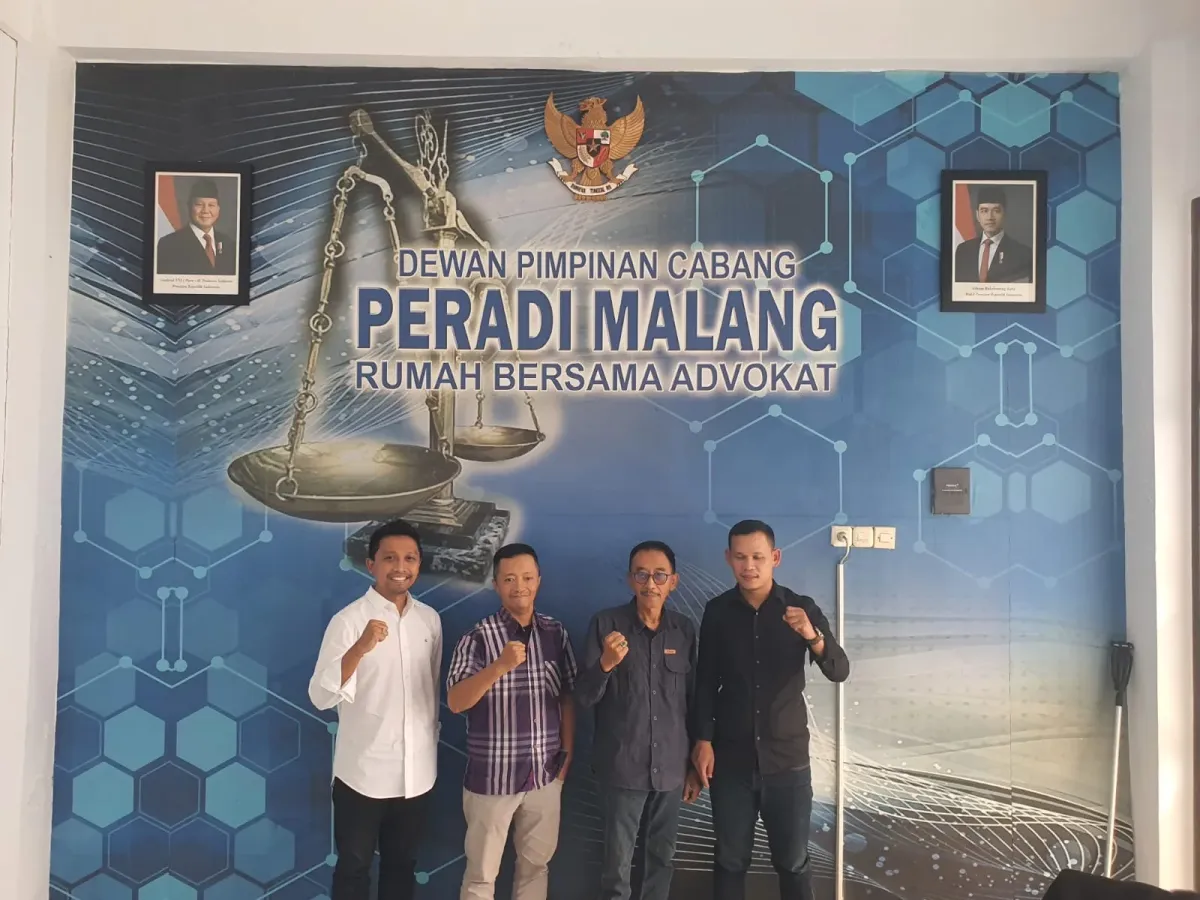 DPC PERADI RBA Malang Rapat Anggota Bahas Rekomendasi Calon Ketua Umum DPN