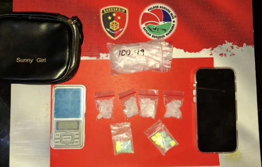 Perempuan Tumbang Miwan Ditangkap Polisi dengan Narkoba