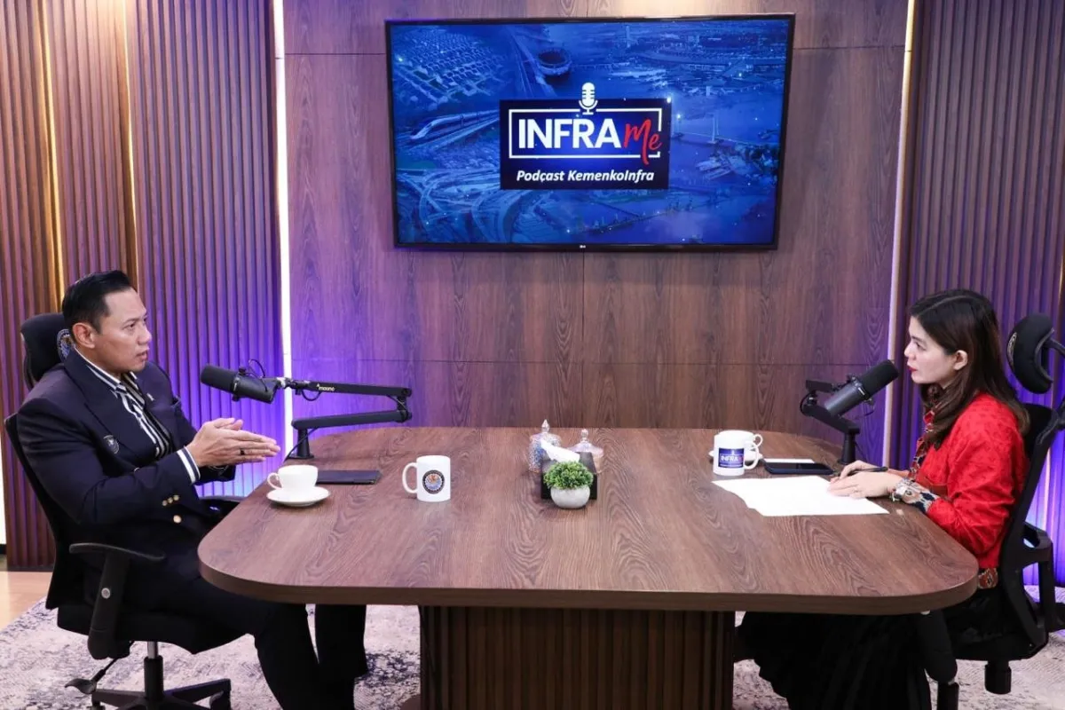 Menko AHY Luncurkan Podcast InfraMe untuk Dialog Pembangunan Nasional