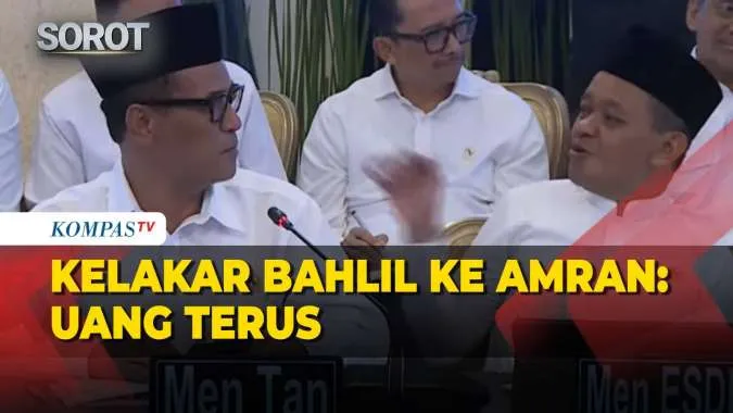 Bahlil Berkelakar Saat Mentan Amran Ajukan Pinjaman di Sidang Kabinet