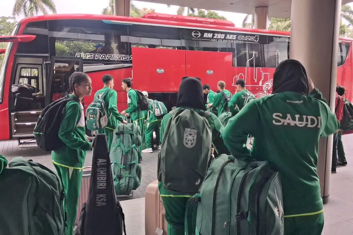 Atlet Arab Saudi dan Qatar Tertahan di Indonesia Akibat Konflik Timur Tengah