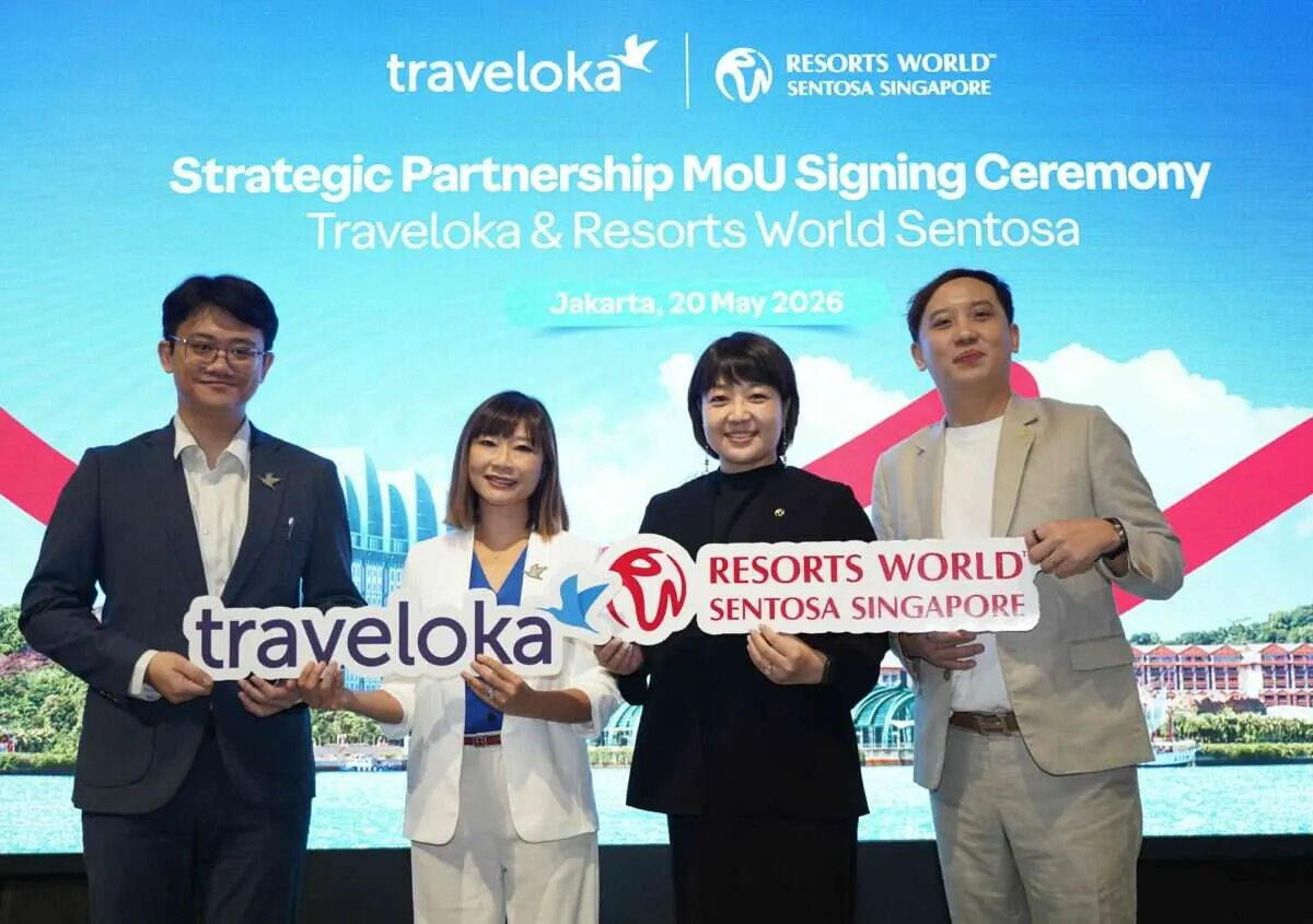 Traveloka dan Resorts World Sentosa Luncurkan Kemitraan untuk Wisatawan Indonesia
