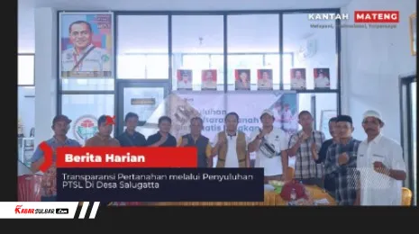 Penyuluhan PTSL di Desa Salugatta Tingkatkan Transparansi Pertanahan