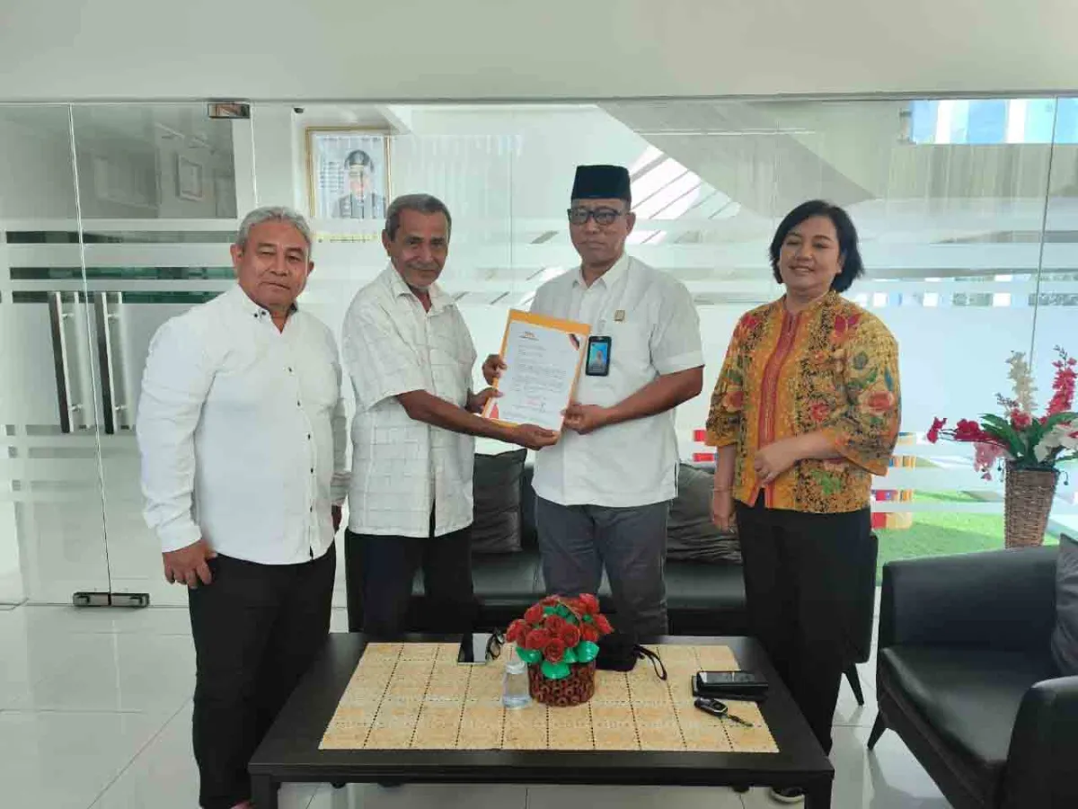 DPW Partai Gerakan Rakyat Ajukan SKT ke Kanwil Kemenkum Maluku