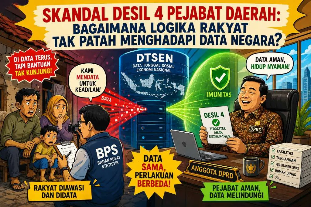 Skandal Desil 4 Anggota Dewan: Realitas Data dan Keberpihakan Sosial