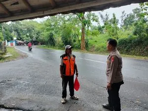 Polsek Pasawahan Intensifkan Patroli Rutin Cegah Kejahatan