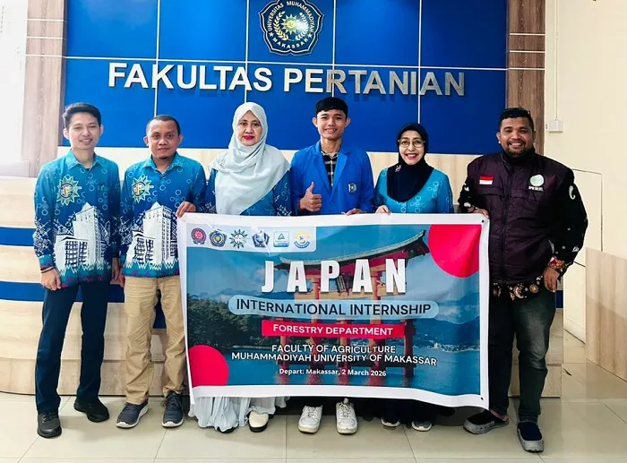 Mahasiswa Unismuh Makassar Magang Internasional di Jepang