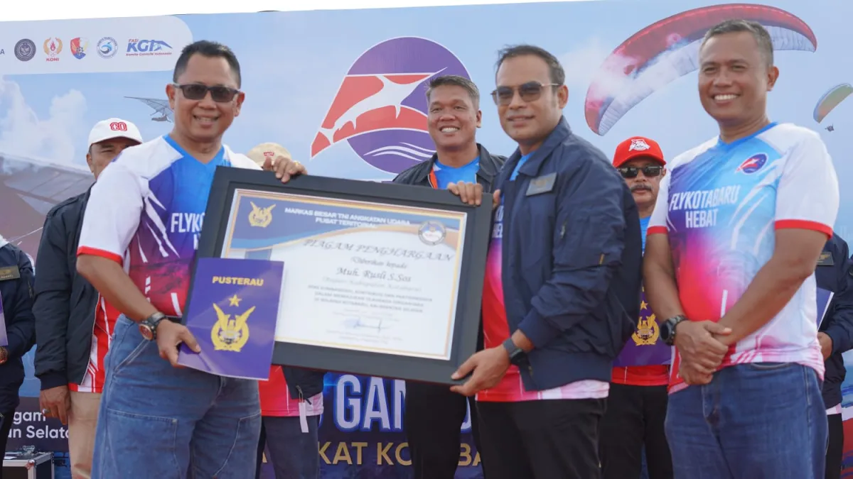 Kotabaru Resmi Jadi Pusat Olahraga Dirgantara Nasional