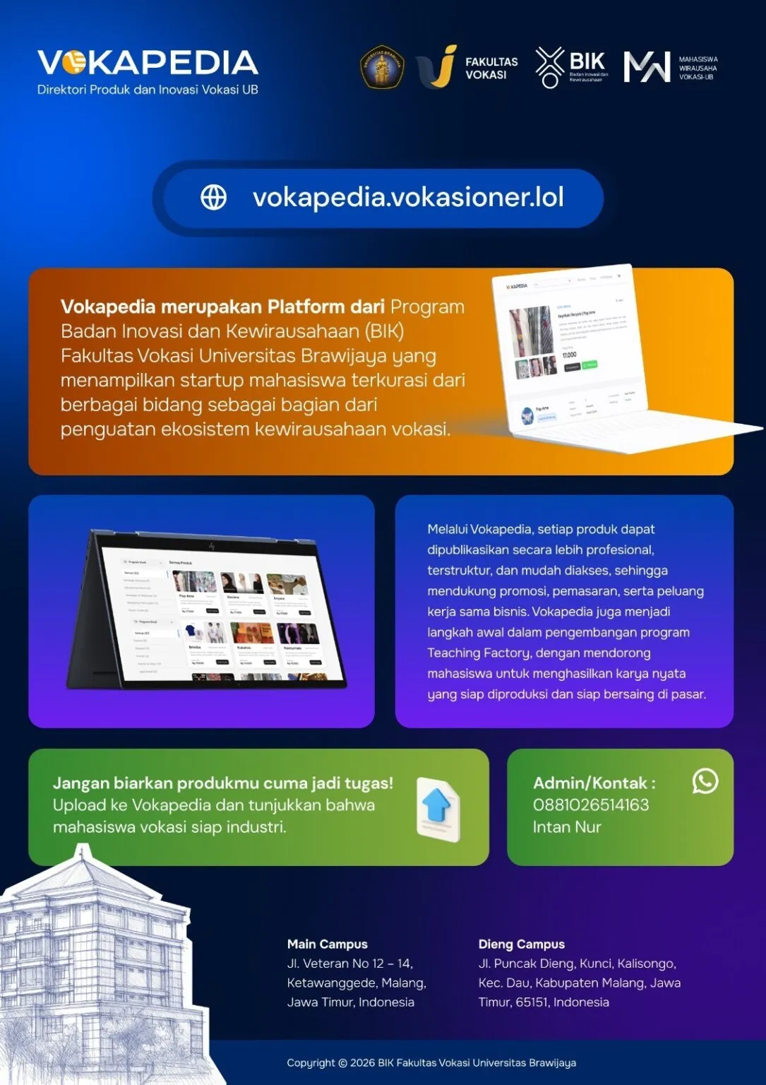 Fakultas Vokasi UB Luncurkan Vokapedia untuk Dukung Startup Mahasiswa