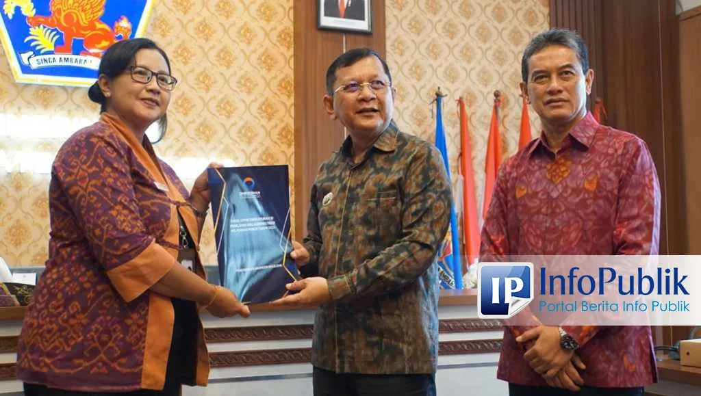 Pemkab Buleleng Dapat Opini Kualitas Tinggi Pelayanan Publik dari Ombudsman