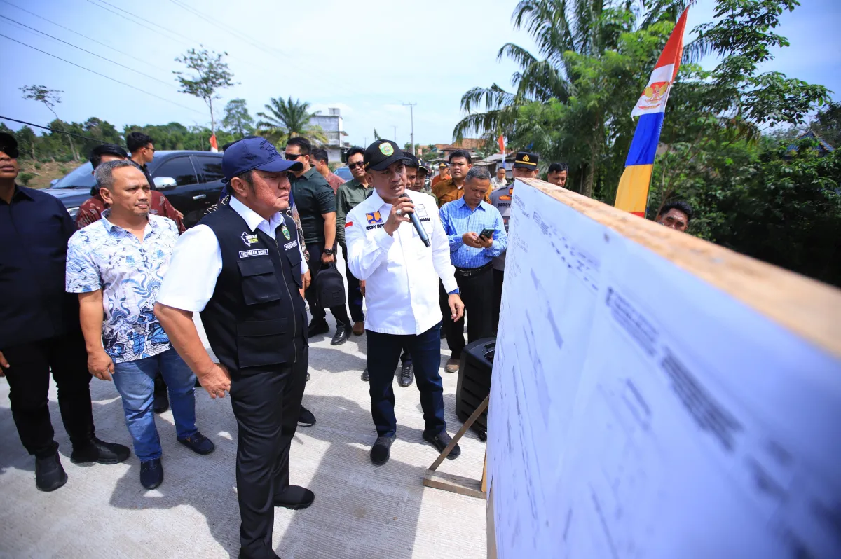 Jembatan Baru di Peninjauan Respon Janji Gubernur Sumsel