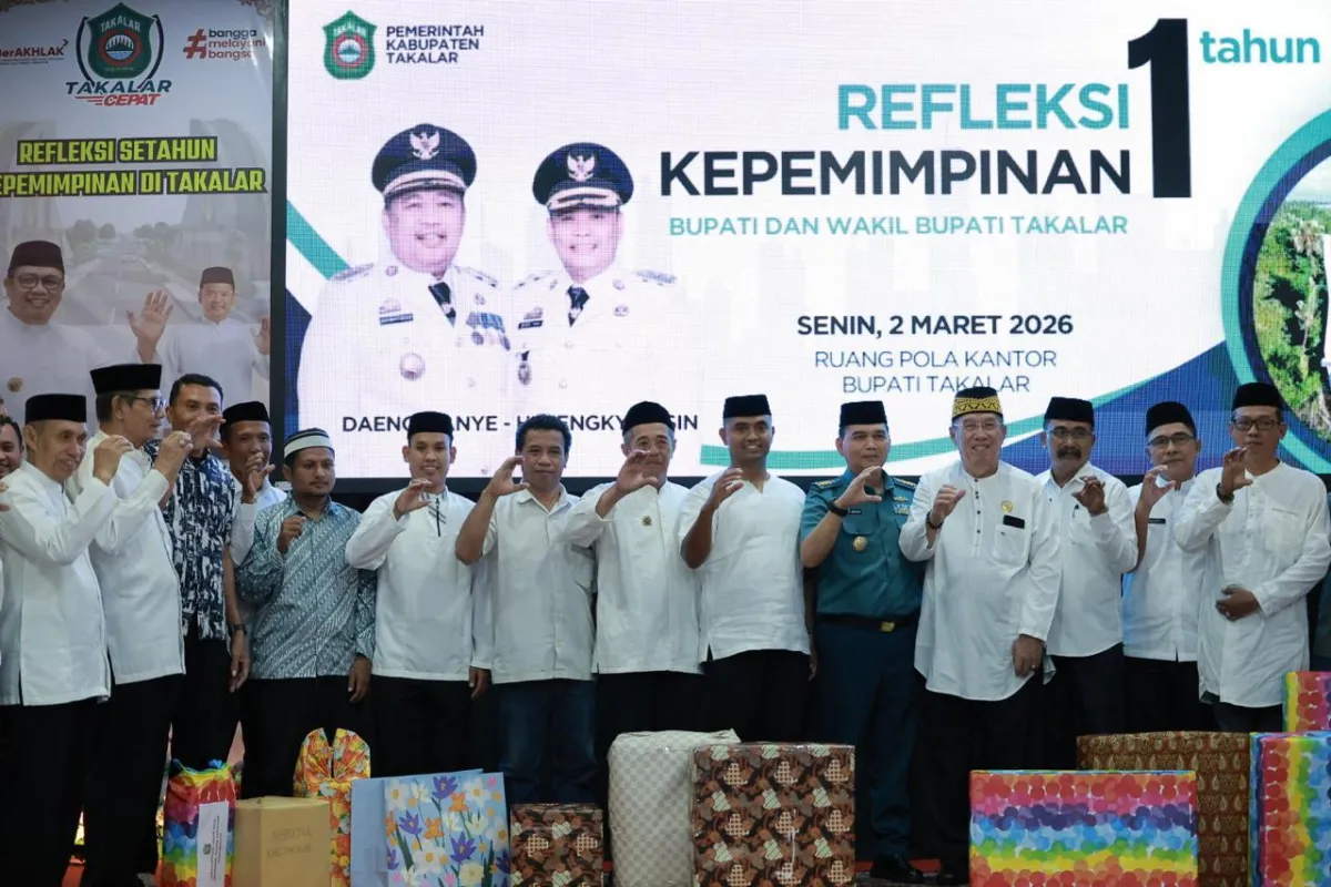 Bupati Takalar Tekankan Komitmen Ekonomi Digital pada Refleksi Tahun Pertama Kepemimpinan