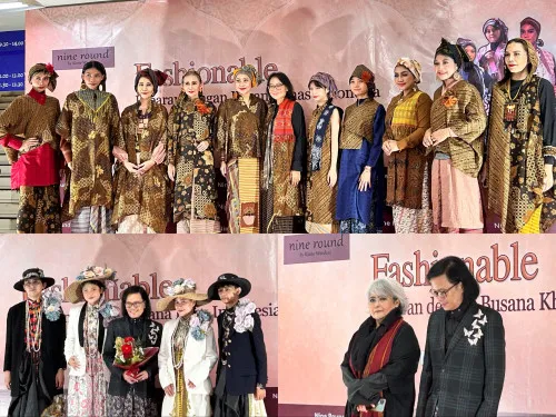 Kinto Wardani Perkenalkan Koleksi Busana Khas Indonesia dalam Fashion Show 'Nine Round'