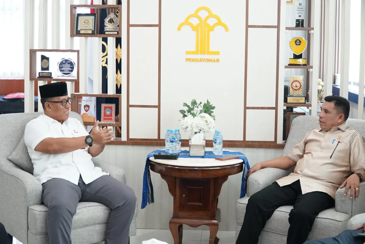 Ketua DPRD MBD Kunjungi Kemenkumham Maluku untuk Sinergi Regulasi Daerah