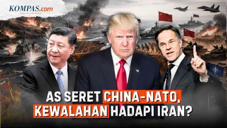 Trump Mendesak China dan NATO Atasi Krisis Iran di Selat Hormuz