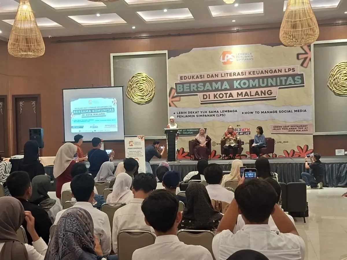 LPS Gelar Edukasi Keuangan Bersama Komunitas Kreatif di Malang