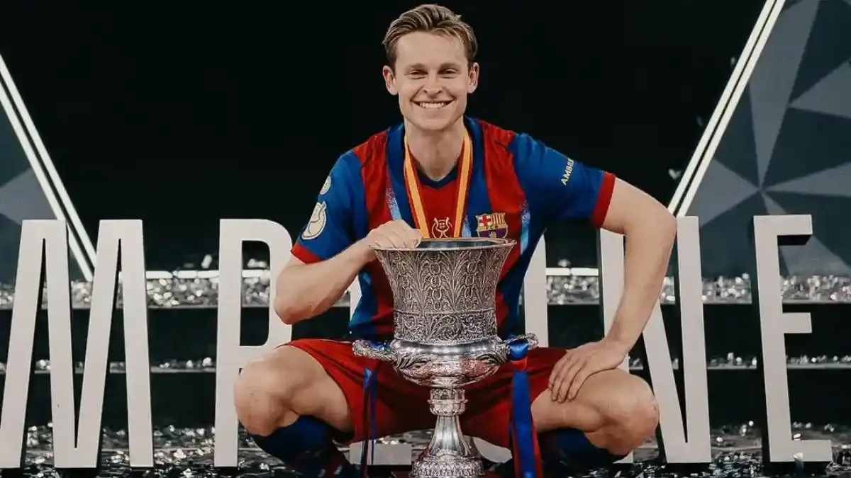 Frenkie de Jong Absen 6 Bulan Akibat Cedera saat Latihan