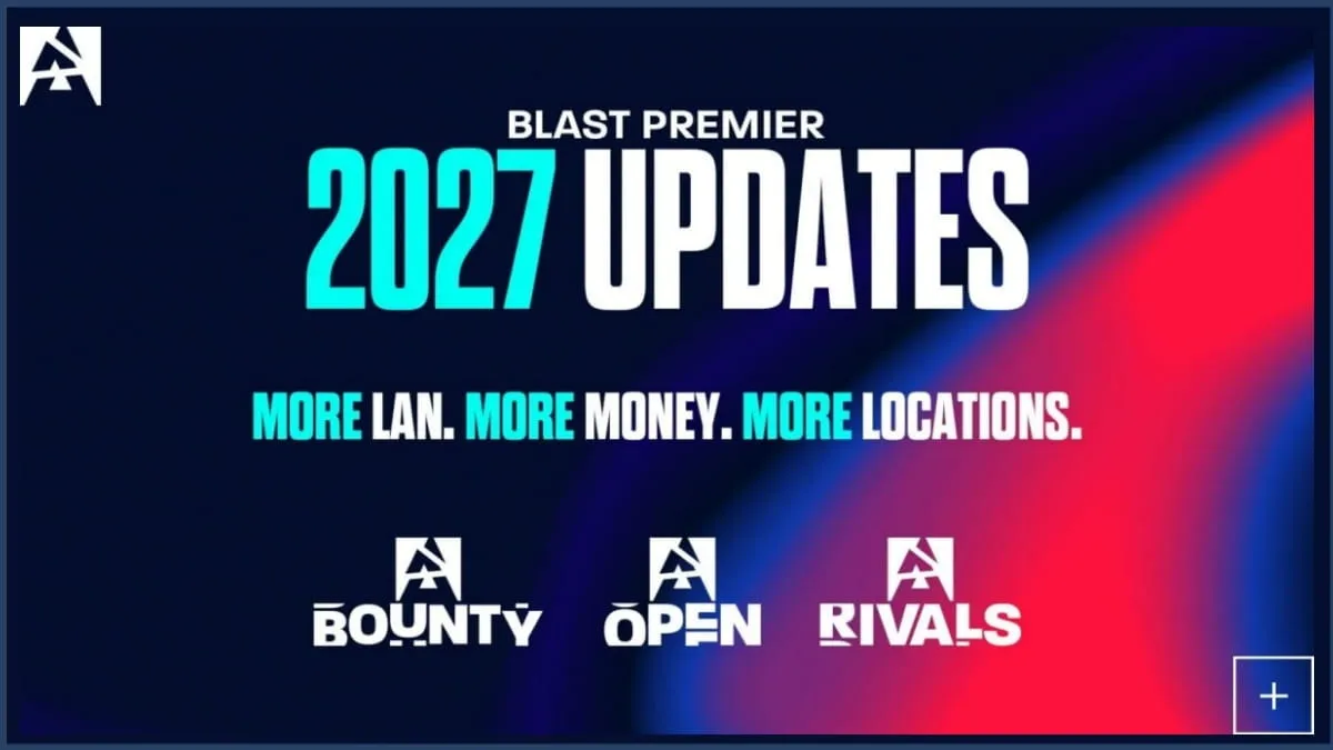 BLAST Premier Kembali ke Format Full LAN dengan Investasi $10 Juta di 2027