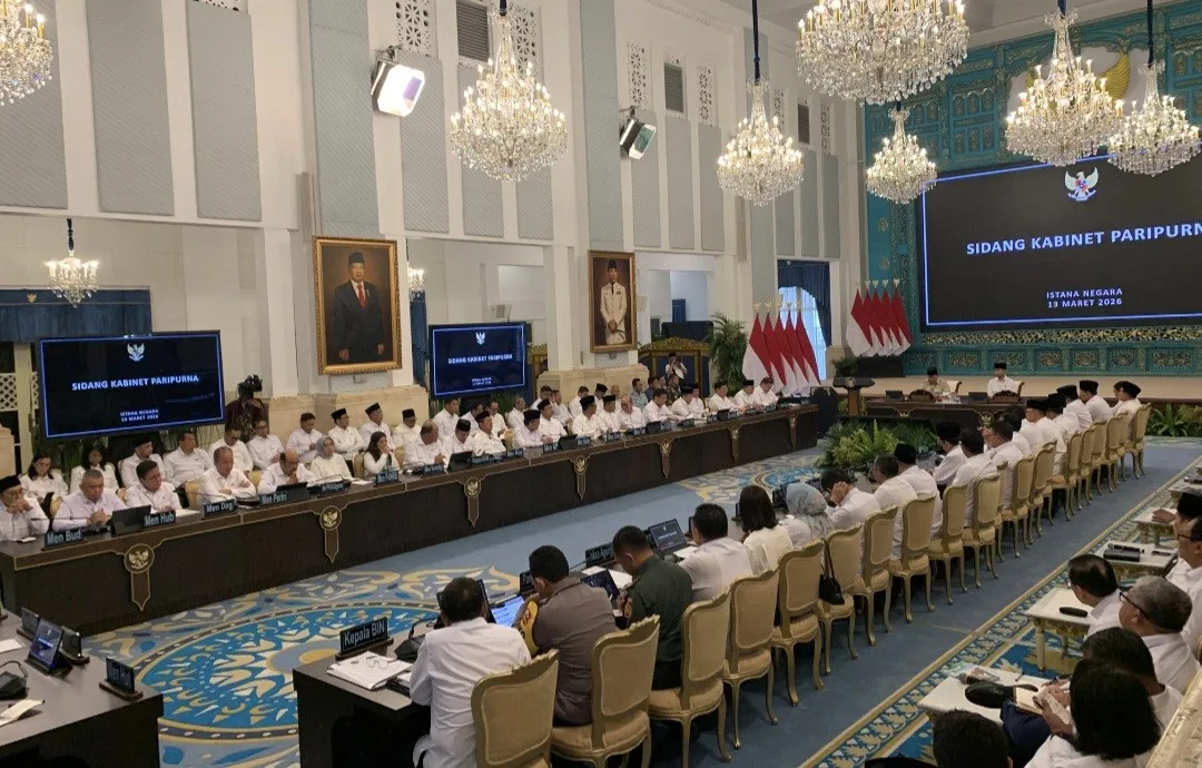 Prabowo Pimpin Rapat Kabinet Bahas Persiapan Idulfitri 1446 H