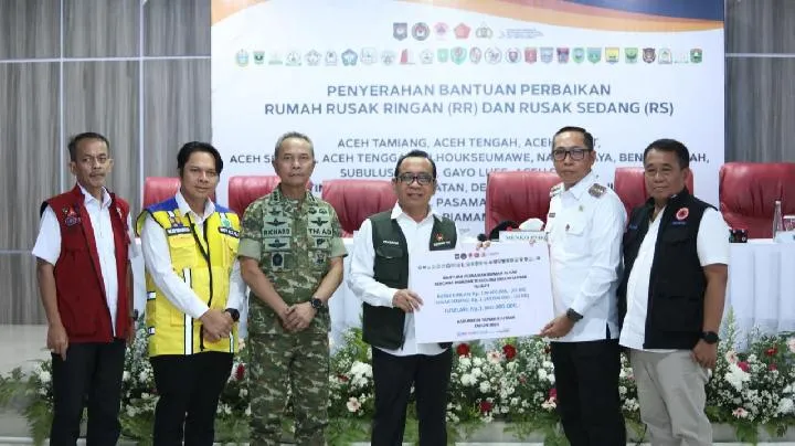 17.251 Keluarga Terima Insentif Perbaikan Rumah untuk Rayakan Idul Fitri Tanpa Pengungsi